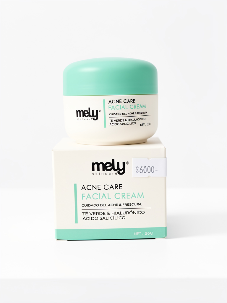 Crema facial acné care x50g Mely
