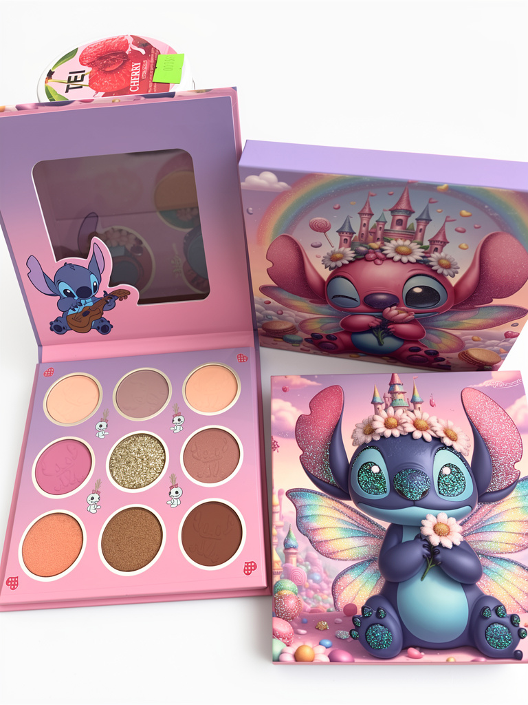 Paleta de sombras infantil 9 tonos