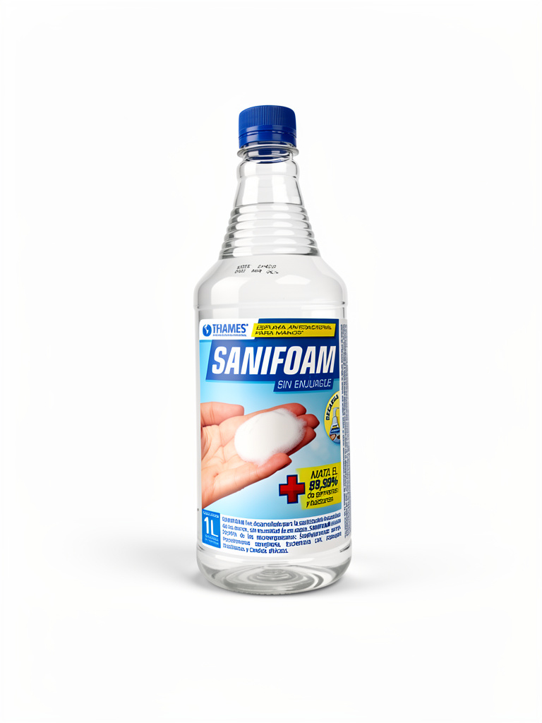 Espuma antibacterial repuesto Sanifoam x1 litro