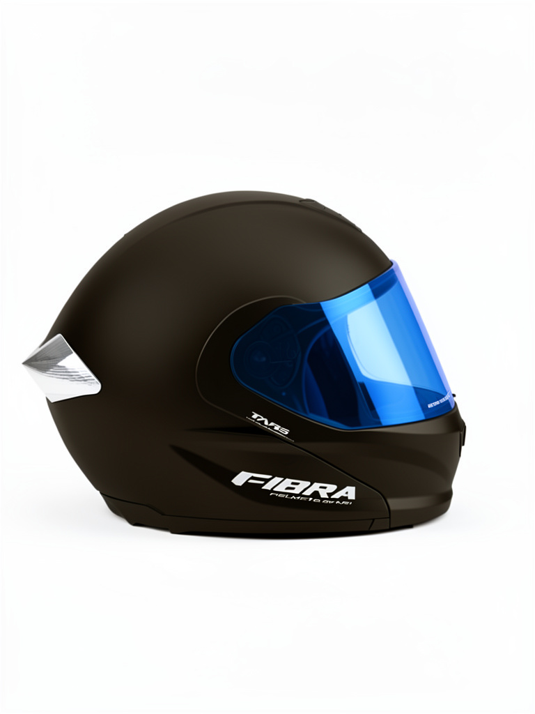 CASCO GRIS FIBRA TALLA L