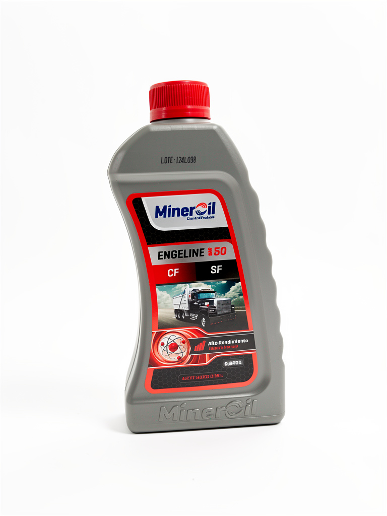 ACEITE DE MOTOR DIÉSEL MINEROIL ENGELINE SAE 50 1/4