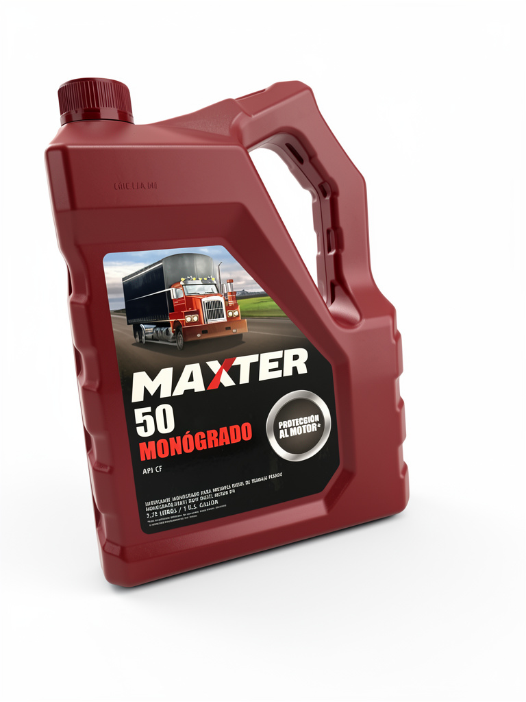 Lubricante monogrado para motores diesel de trabajo pesado Maxter 50 1 galo.