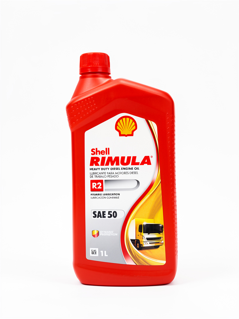 Lubricante para motores Diesel de trabajo pesado Shell Rimula 1 litro