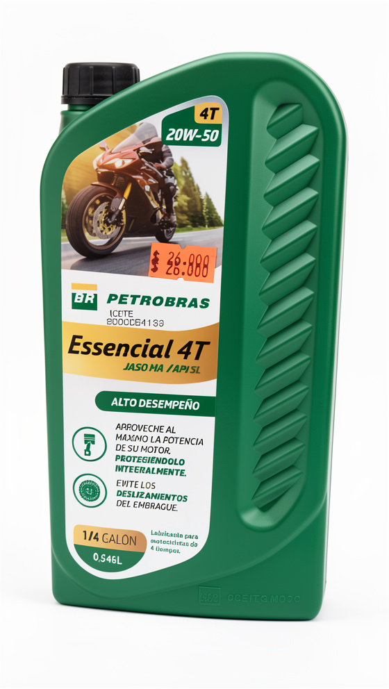 ACEITE ESSENCIAL PETROBAS 20W-50 4T (1 LITRO)