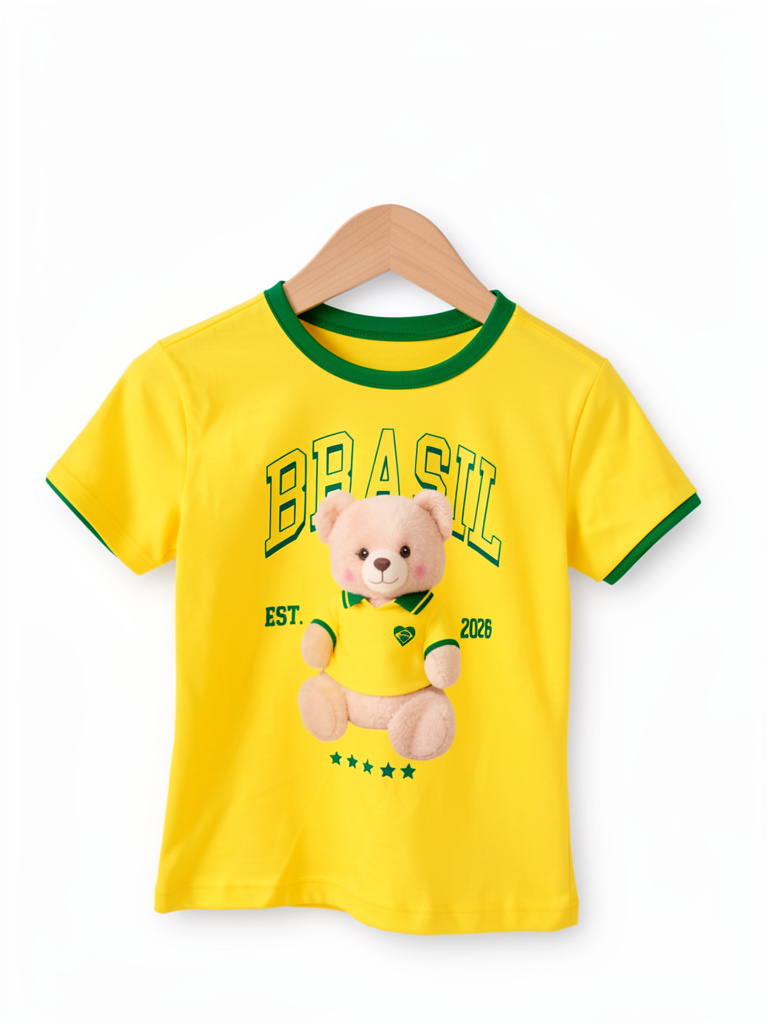 Camisa de Brasil Infantil