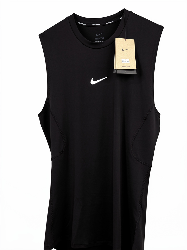 Camisa Nike sin Manga Negra