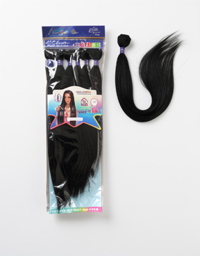 extenciones organicas x6 largo 22" 24" 26" negro 250G