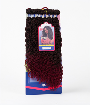 extencion x8 de CABELLO ORGANICO  Color: t530 negro vino tinto