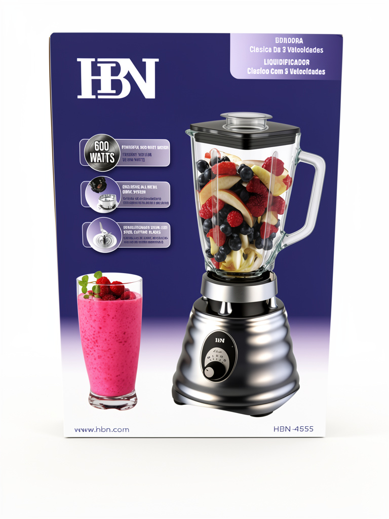 LICUADORA HBN 600 W