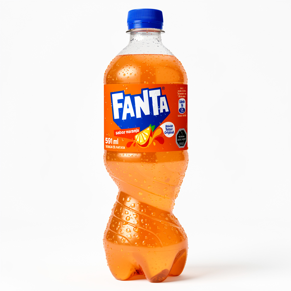 Bebida Fanta Pet 591 Ml