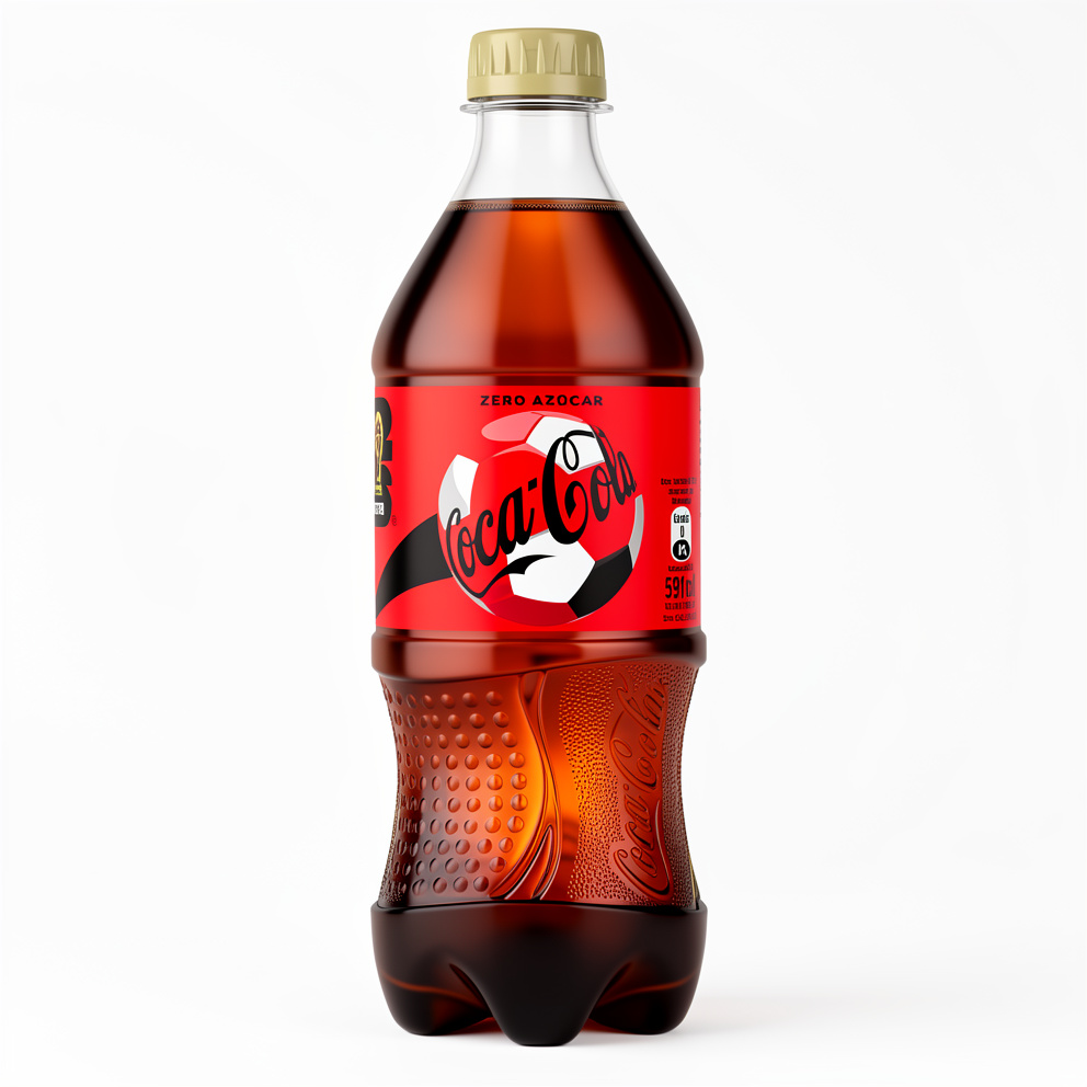 BEBIDA COCA COLA ZERO PET 591CC
