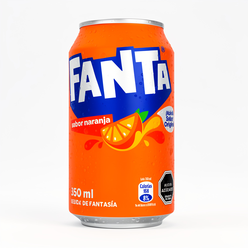 Bebida Fanta Lata 350 Ml