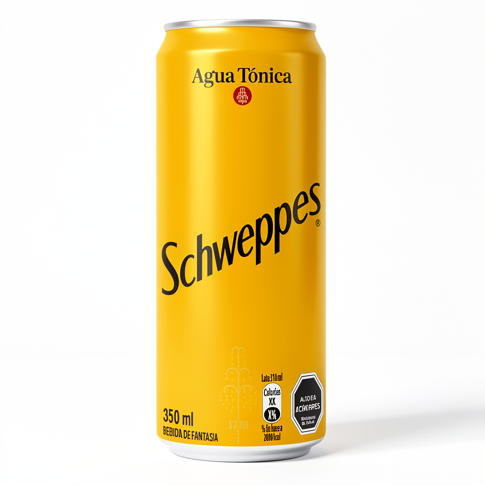 Agua Tonica Schweppes 350 Ml