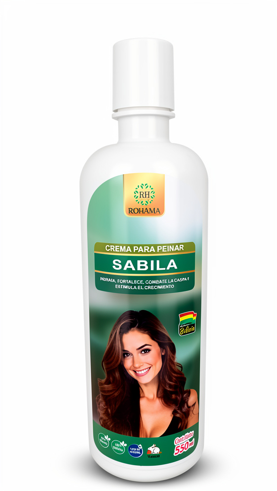Crema Para Peinar - Sábila 550 ml.