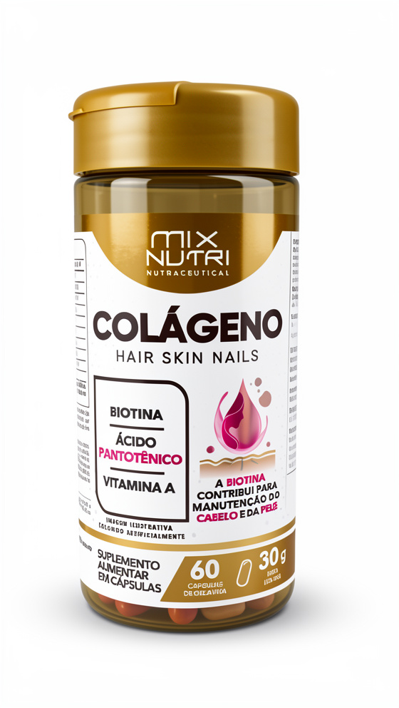 Colágeno Hidrolizado - 60 cap.