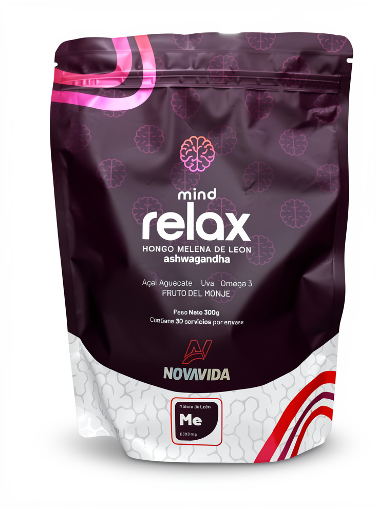 Relax + Melena de Leon + Ashwagandha