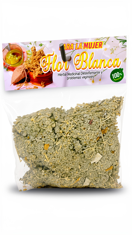Flor Blanca - Hierba en Sobre