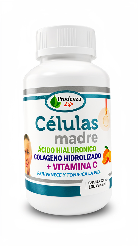 Celulas Madre + (Vitamina C) - 100 cap. (Prodenza)