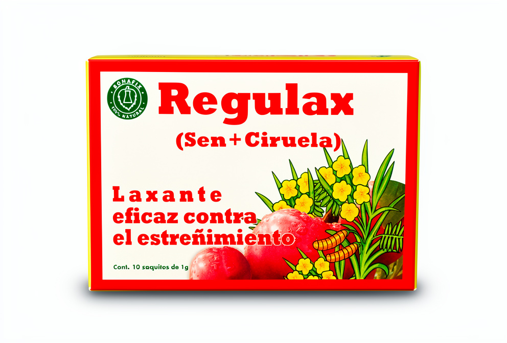 Infusión Regulax (Sen + Ciruela) - 10 saq.
