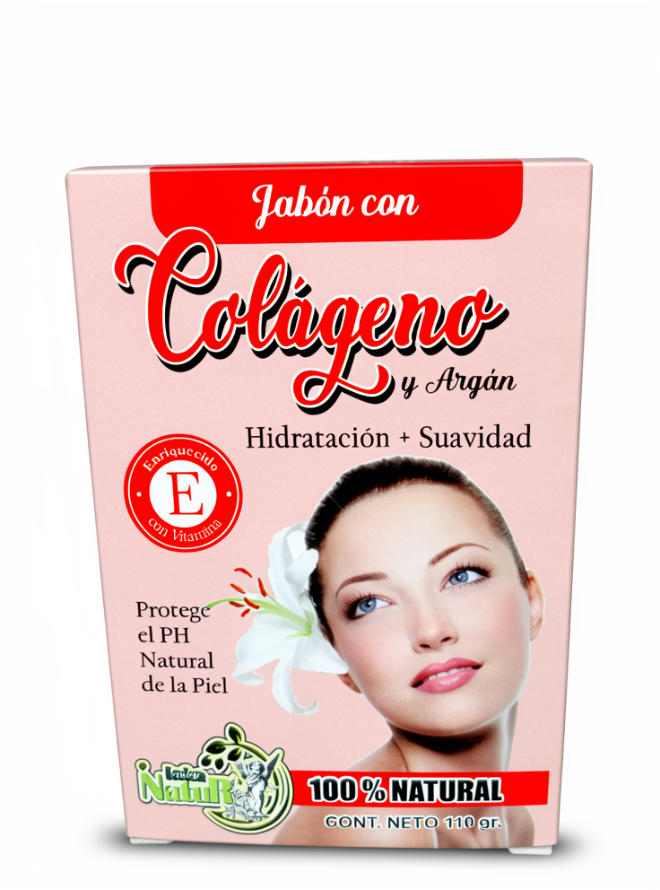 Jabón de COLAGENO + Vitamina E - 110 gr.