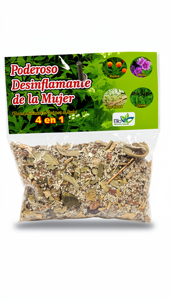 Desinflamante de la Mujer 4 en 1 - Hierba en Sobre