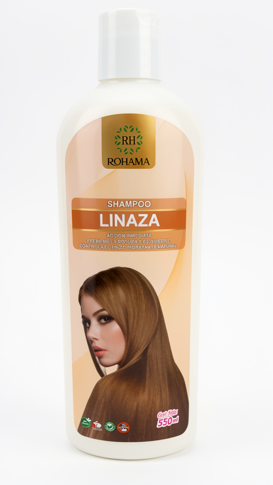 Shampoo de Linaza - 550ml - Rohama
