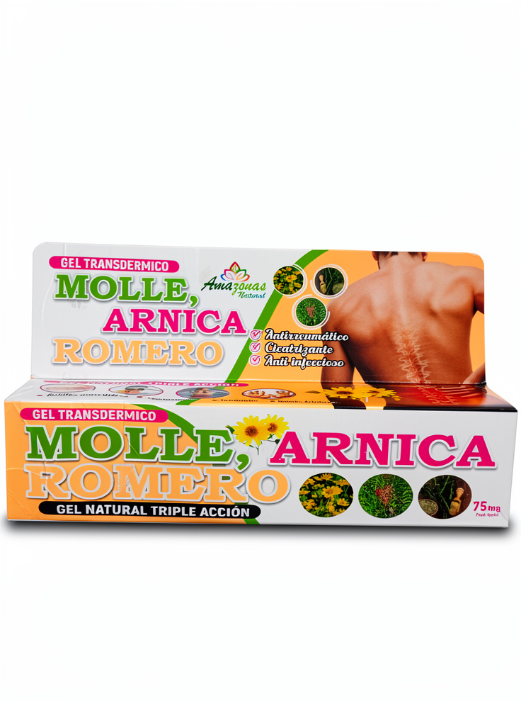 Gel - Molle, Árnica, Romero