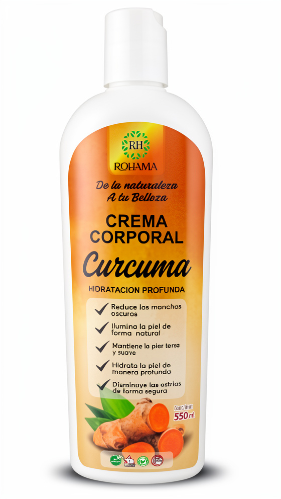 Crema Corporal - Cúrcuma 550 ml.