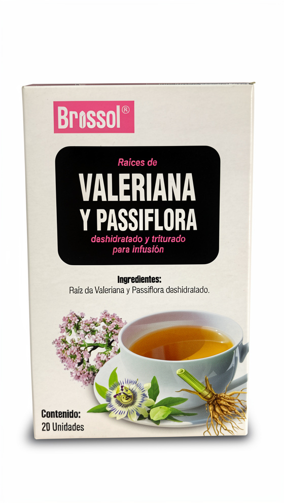 Infusión - Valeriana y Passiflora - 20 saq.