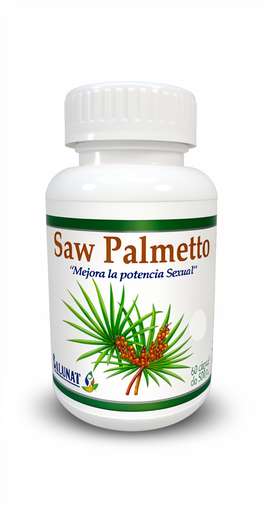 Saw Palmetto - 60 cap. de 500 mg.