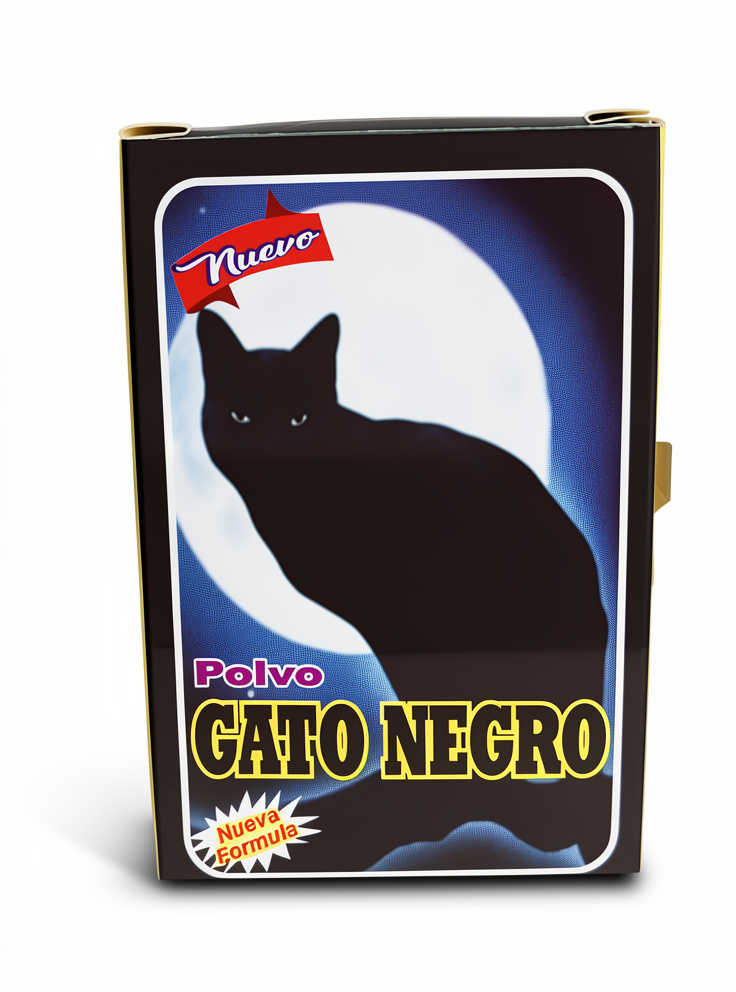 Caja de Polvo (Mori) - Gato Negro