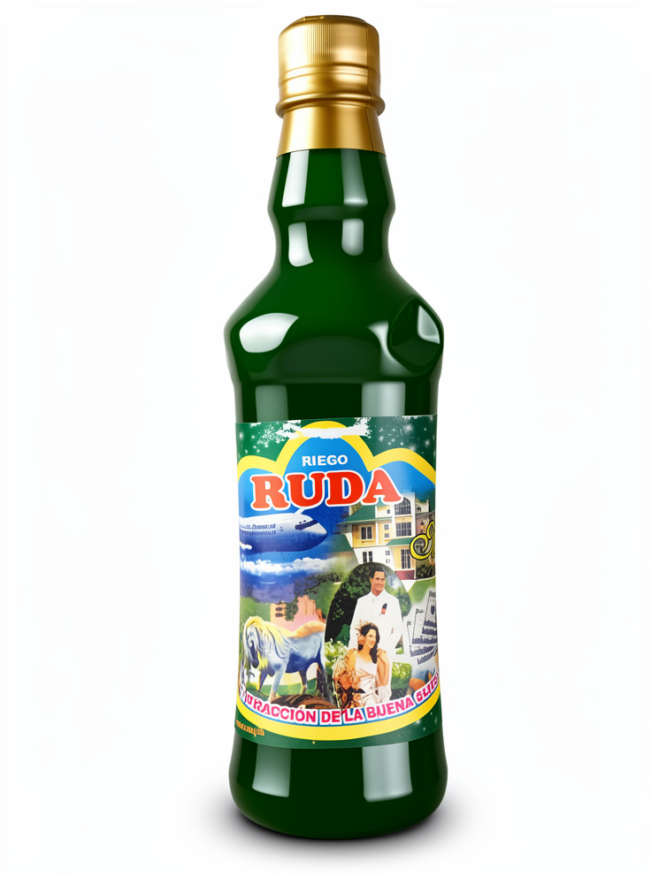 Agua de champar de 1LT. Ruda