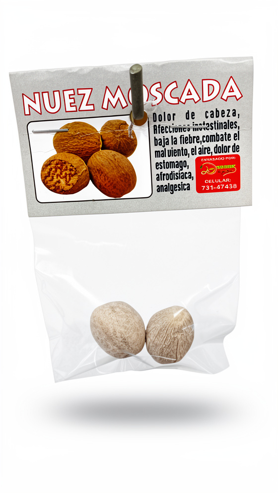 Nuez Moscada en Sobre