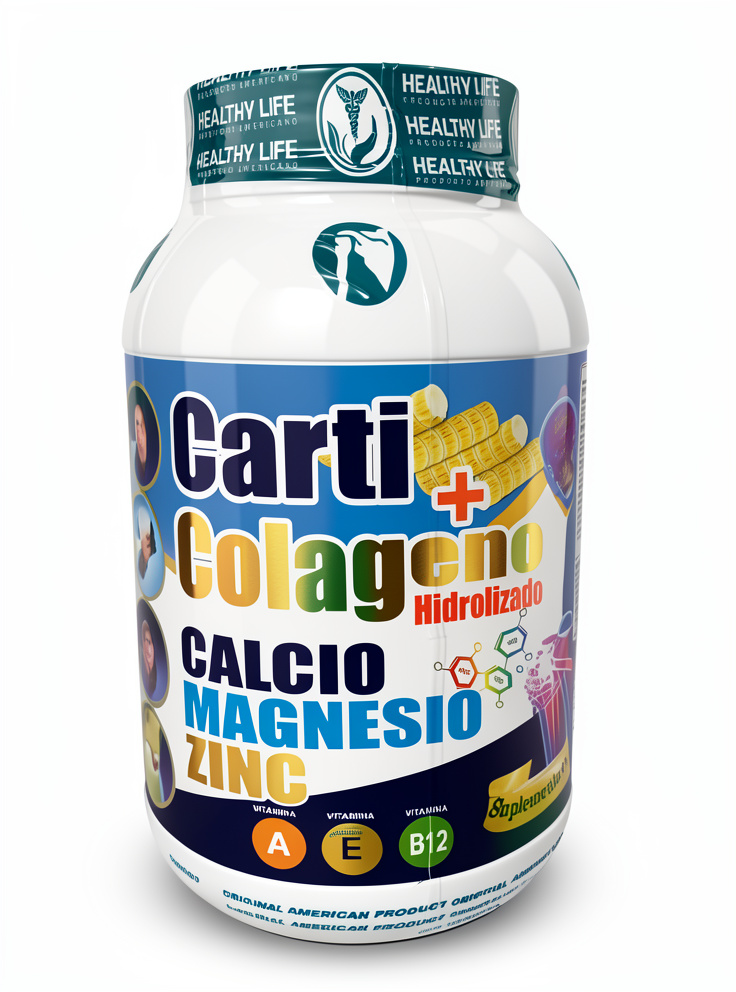 Cartílago de tiburón + Colágeno hidrolizado + Calcio + Magnesio + Zinc - 2 kilos