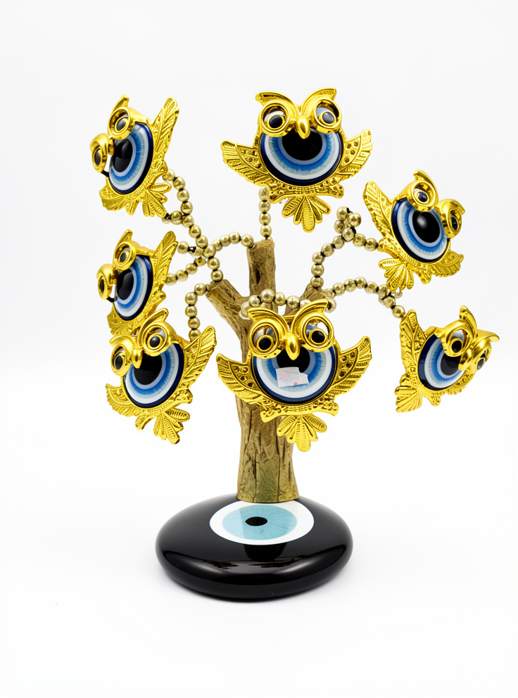 Árbol de Ojo Turco y Búho