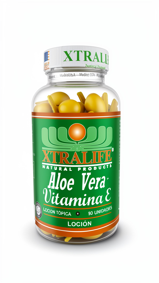 Aloe Vera + Vitamina E - 90 uni. ( Locion Topica )