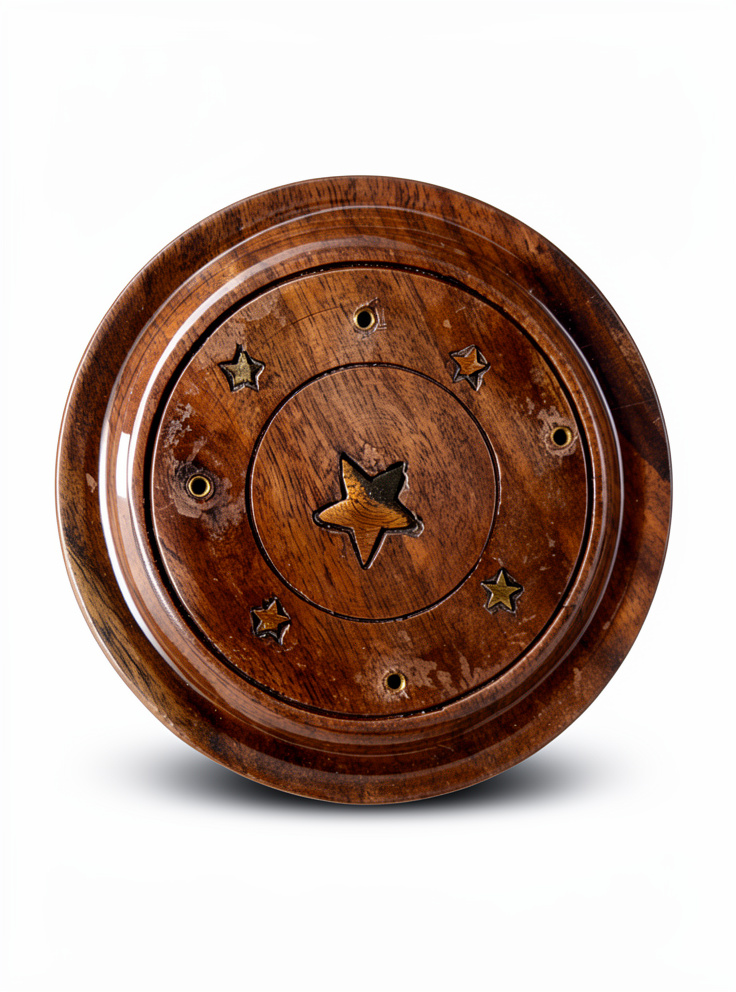 Porta incienso de Madera (Para 4 Varillas)