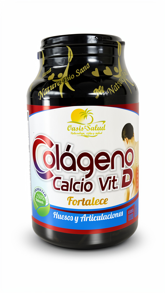 Colágeno Calcio Vit D - 100 cap.