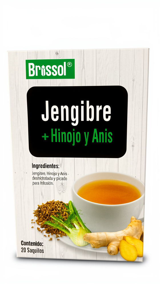 Infusión de Jengibre + Hinojo y Anís - 20 saq.
