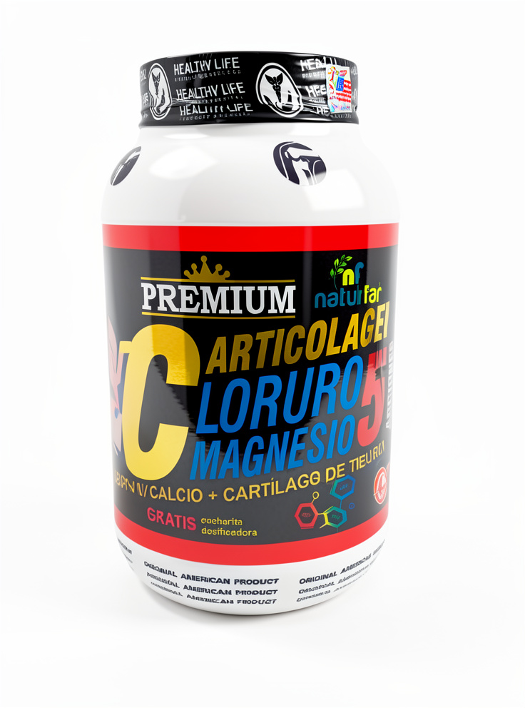 Carticolagen, cloruro, magnesio, calcio (Premiun) - 2 Kg