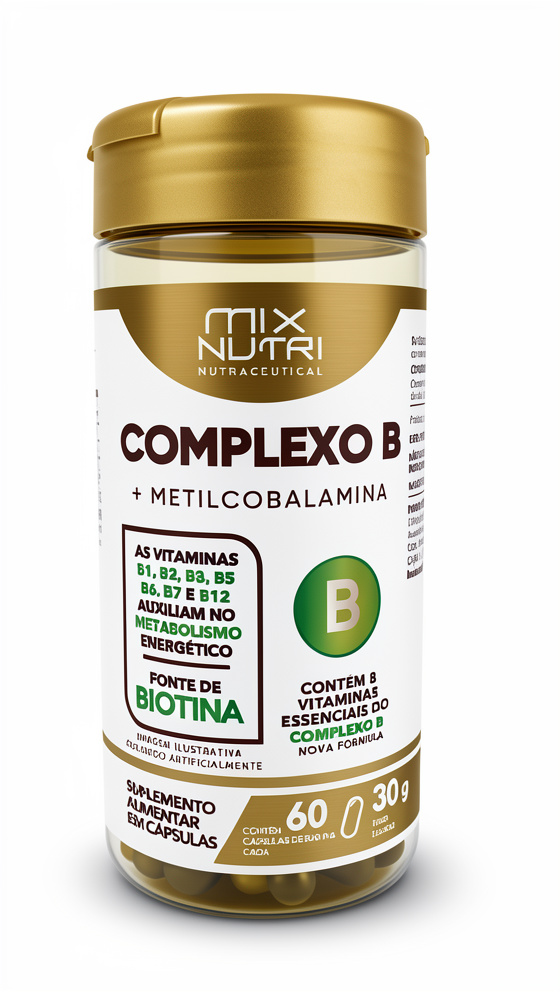 COMPLEXO B + Metilcobalamina - 60 cap.