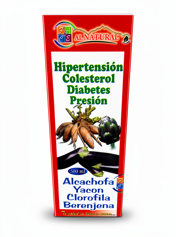 Hipertensión, Colesterol, Diabetes, Presión Alta - 500 ml.