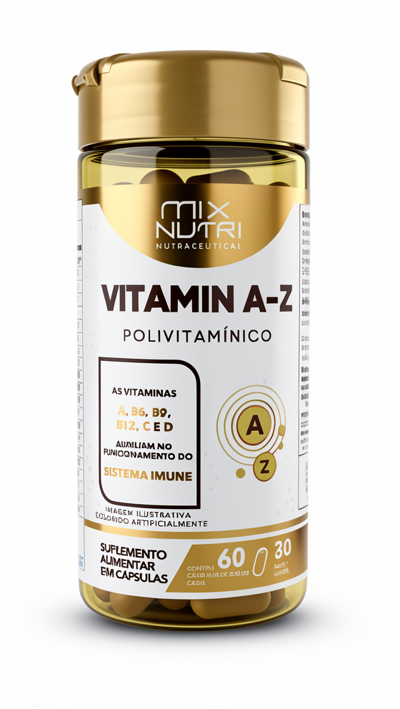 Vitamina A-Z (Polivitamínico) - 60 cap.