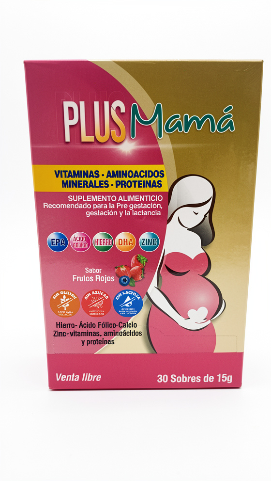 Colágeno Plus Mamá - 30 Sobres - 15gr - Rohama