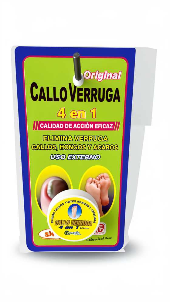 Callo Verruga 4 en 1 - Crema