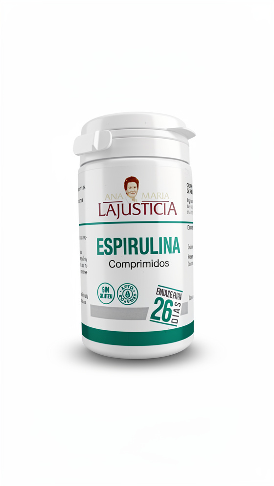 Espirulina - 160 Tabletas