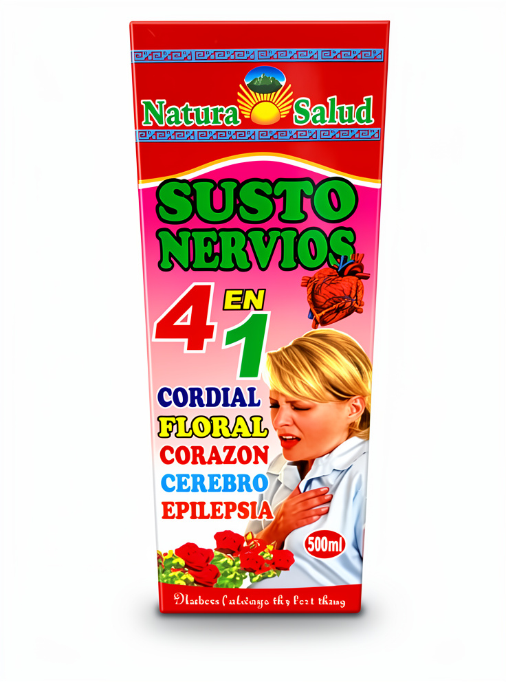 Susto Nervios 4 en 1 - 500 ml.