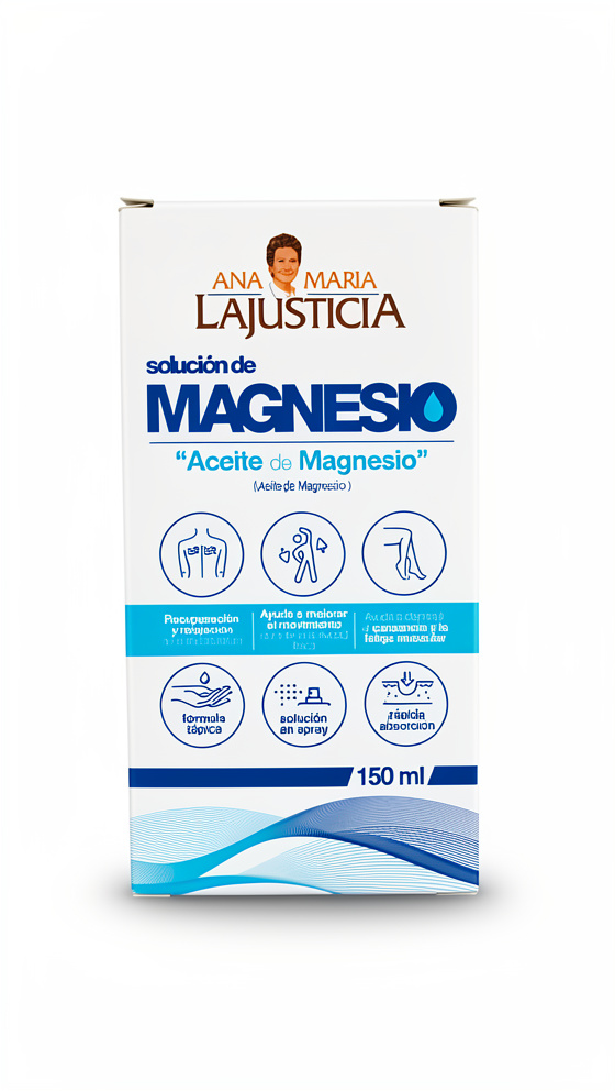 Solucion de Magnesio ( Aceite de Magnesio ) - 150 ml.