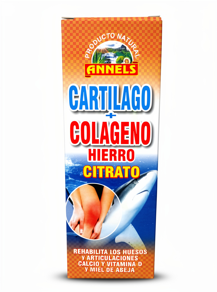 Cartílago de Tiburón + Colágeno - 500 ml.