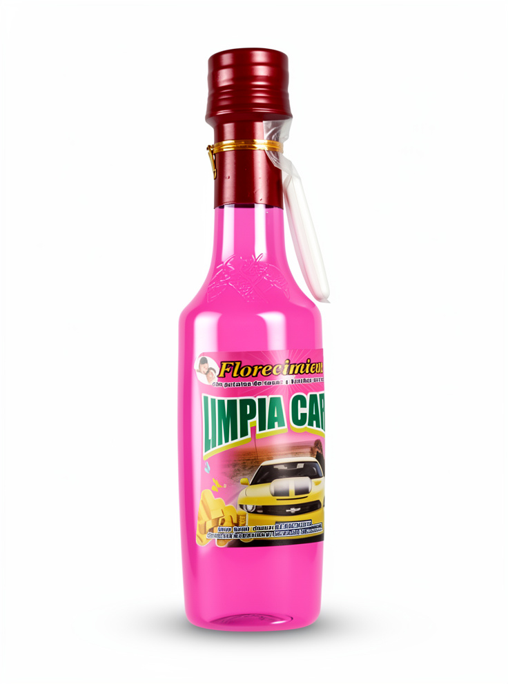 Agua de champar de 1/2 LT. 7 Limpia Carro